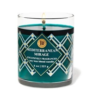 Bath & Body Works Teal Scented Candle